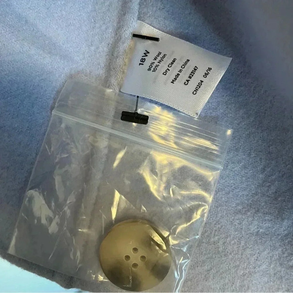 NWOT Talbots 90%  wool lavender lilac jacket - Picture 2 of 6